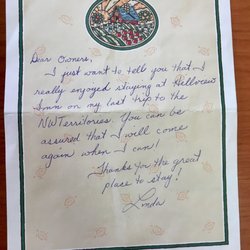 Hillview Inn - Grateful for the appreciative customers