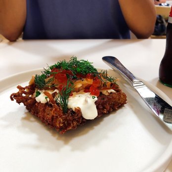 Yang’s Kitchen - Smoked salmon hash - SO GOOD - Asian Fusion Near Me - Alhambra, California