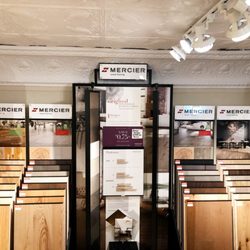 Jensen Furniture - Jensen Furniture Mercier hardwood flooring selection.