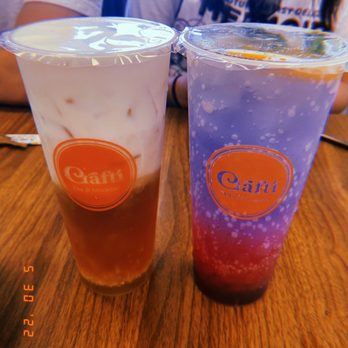Crafti Tea & Mocktail - Earl grey pineapple tea and sunset sparkles! - Bubble Tea Near Me - Mesa, Arizona Crafti Tea & Mocktail - Earl grey pineapple tea and sunset sparkles! - Bubble Tea Near Me - Mesa, Arizona
