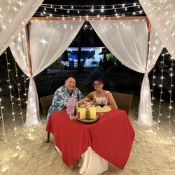Rajah Travel Corporation - Romantic Anniversary Dinner on the beach at Bohol Beach Club