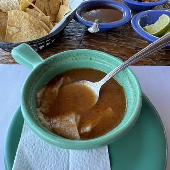 Playa Delfin - A tortilla soup - Seafood Near Me - Puerto Nuevo, BCN Playa Delfin - A tortilla soup - Seafood Near Me - Puerto Nuevo, BCN