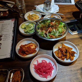 Mr Kimchi - Golf Road - Little side as part of the acye. We didn't refill after eating all, as we figured we just order more meats. I suspect you can refill. - Korean Near Me - Mount Prospect, Illinois
