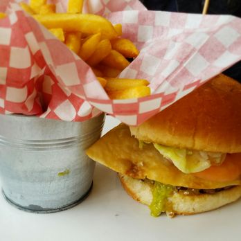 Panagio's All Day Grill - California burger with fries - Breakfast & Brunch Near Me - Toronto, Ontario
