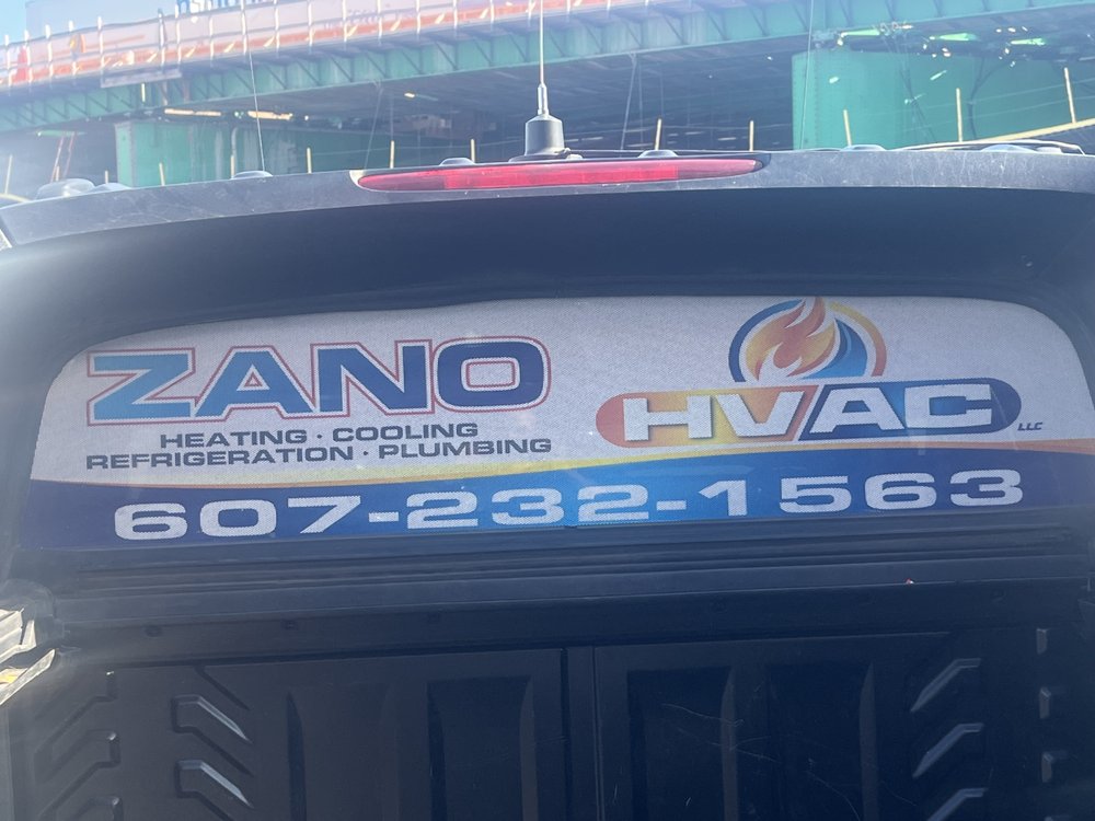 Slide of Zano HVAC/R & Plumbing