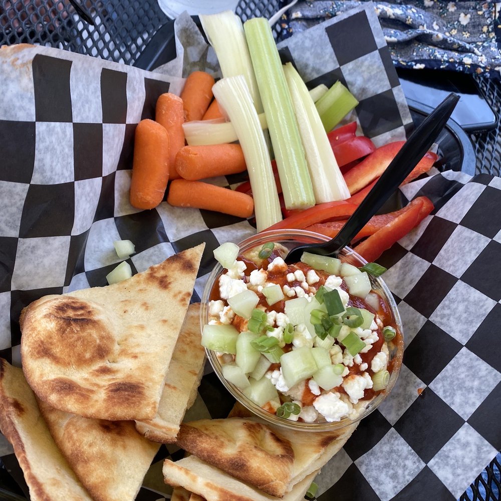 The Pour Yard - Mediterranean Dip 13$ - Desserts Near Me - Quincy, Massachusetts