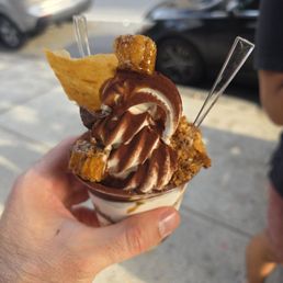 Tiramisu soft serve