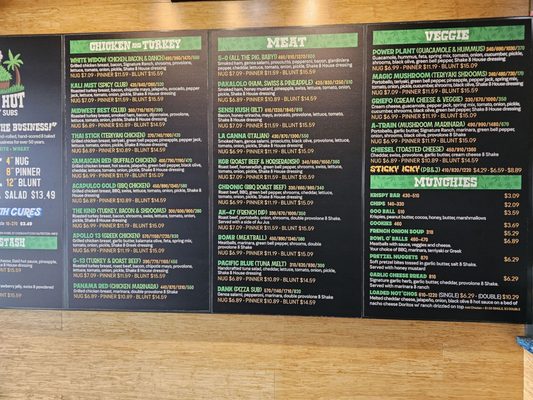 Menu photo 1 Cheba Hut Toasted Subs St. Augustine, FL Menu photo 1 Cheba Hut Toasted Subs St. Augustine, FL