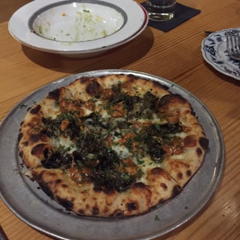 Odd Duck - Smoked oyster pizza! Yum! - American Near Me - Austin, Texas Odd Duck - Smoked oyster pizza! Yum! - American Near Me - Austin, Texas
