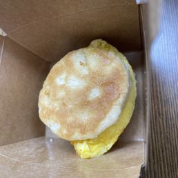 Sausage egg and cheese biscuit Sausage egg and cheese biscuit