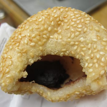 Eastern Bakery - Sesame Bun with Black Bean Paste - Bakeries Near Me - San Francisco, California