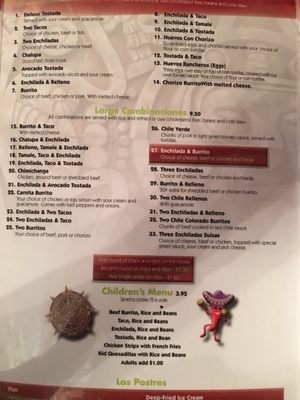 Menu photo 5 Azteca Omaha, NE