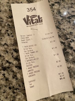 Menu photo 1 Tacos Vitali San Antonio, TX Menu photo 1 Tacos Vitali San Antonio, TX