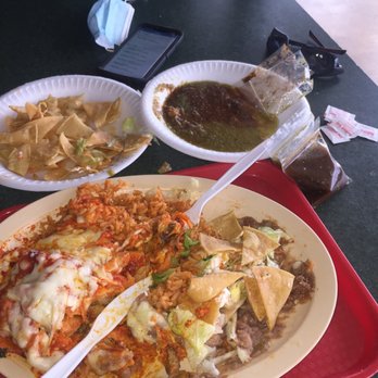 Ruben's Tacos - Enchiladas Plate, Lousy - Mexican Near Me - Riverside, California
