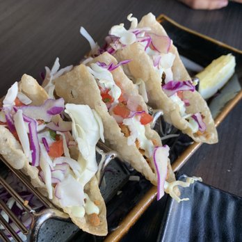 Sushi Lounge - Mini Blackened Ahi Tacos - Sushi Bars Near Me - Point Loma, California