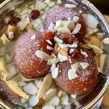 Raja Rani Indian Restaurant - Gulab Jammun-dessert - Indian Near Me - Quincy, Massachusetts Raja Rani Indian Restaurant - Gulab Jammun-dessert - Indian Near Me - Quincy, Massachusetts