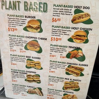 Holy Cow - Plant based menu - Burgers Near Me - Temple Hills, Maryland