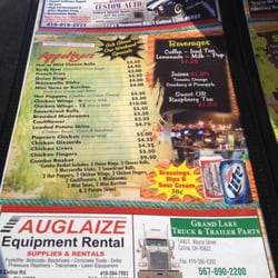 Rustic Haven - Page one of menu