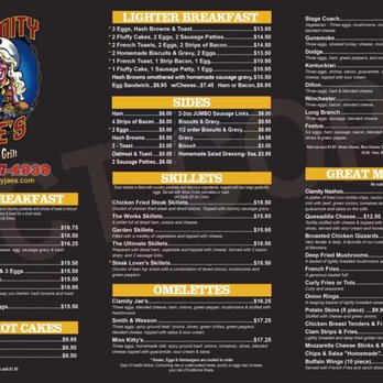 Clamity Jae's - Menu - American Near Me - Portland, Oregon