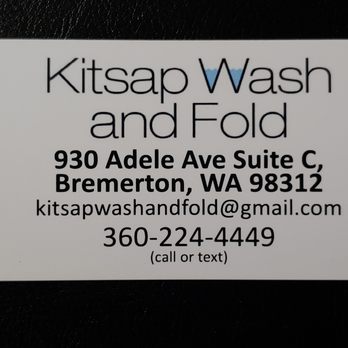 1. Kitsap Wash and Fold