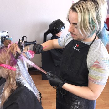 Tyler Cuts N Color - Just another day hard at work!! - Hair Salons Near Me - Henderson, Nevada Tyler Cuts N Color - Just another day hard at work!! - Hair Salons Near Me - Henderson, Nevada