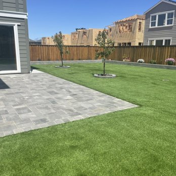 Silverstone Landscaping & Tree Services - Fresh finish up , new backyard - Landscaping Near Me - Salinas, California