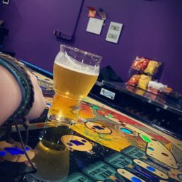 Bar is made out of old pinball boards! Bar is made out of old pinball boards!