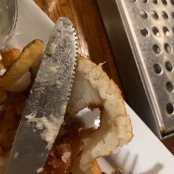 Morgan House - Undercooked batter.