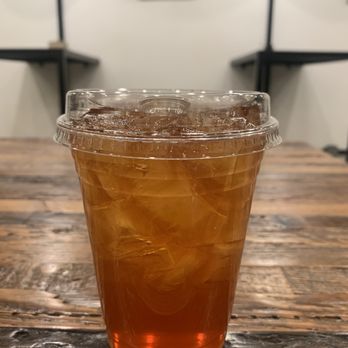 Lucky’s Coffee Roasters - refreshing peach tea - Coffee Roasteries Near Me - Upland, California