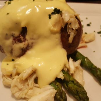 PY Steakhouse - Filet with crab and asparagus - Steakhouses Near Me - Tucson, Arizona PY Steakhouse - Filet with crab and asparagus - Steakhouses Near Me - Tucson, Arizona