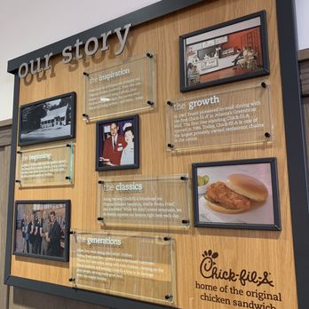 Chick-fil-A - ows the history of our story - Fast Food Near Me - Mebane, North Carolina