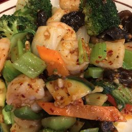 Shrimp and vegetables Shrimp and vegetables