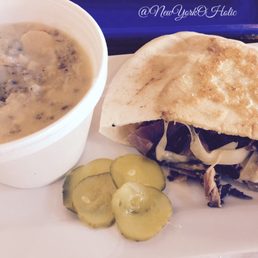 Roast beef panini