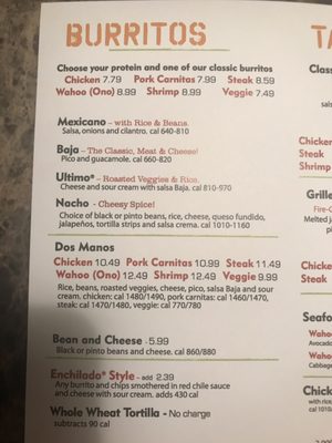 Menu photo 4 Baja Fresh Las Vegas, NV Menu photo 4 Baja Fresh Las Vegas, NV