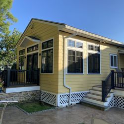 Handy Home Repairs - Installed windows, door,Carpentry, paint, built a new deck and stonework.