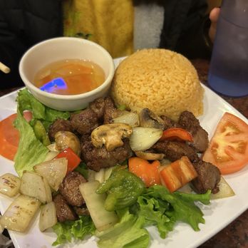 Thien Long - 47. bo luc lac (beef rice dishes) - Vietnamese Near Me - San Jose, California Thien Long - 47. bo luc lac (beef rice dishes) - Vietnamese Near Me - San Jose, California