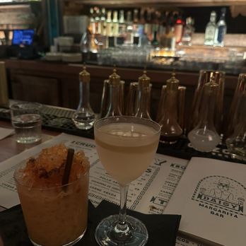 Daisy - Salsa Macha Margarita & Creamsicle Margarita - Cocktail Bars Near Me - Los Angeles, California