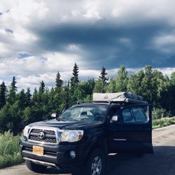 Northern Nomads Campervan Rental - A dream to drive and a place for everything you need on a road trip (Milepost, drinks/coffee holder, phone charger etc)