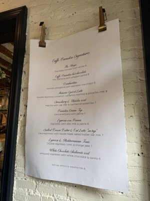 Menu photo 2 Caffè Panna New York, NY