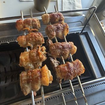 Hongyuan Kebab - Pork belly with mushroom ($16.99) - Asian Fusion Near Me - San Diego, California Hongyuan Kebab - Pork belly with mushroom ($16.99) - Asian Fusion Near Me - San Diego, California