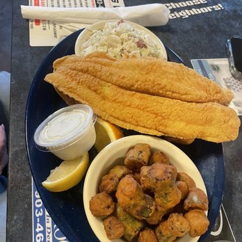 Huck's Catfish - 1/2 order - Southern Near Me - Denison, Texas Huck's Catfish - 1/2 order - Southern Near Me - Denison, Texas