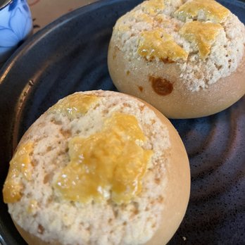 Qi Austin - Baked bbq pork bun - Dim Sum Near Me - Austin, Texas Qi Austin - Baked bbq pork bun - Dim Sum Near Me - Austin, Texas