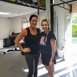 Me and one of their awesome trainers, Terri