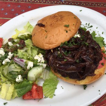 Tree House Cafe - Lamburger... Yum! - Mediterranean Near Me - Carmel, California