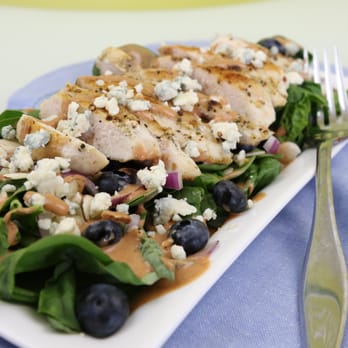 Kate's Plate - a chicken salad with blueberries and spinach - Food Delivery Services Near Me - Dayton, Ohio