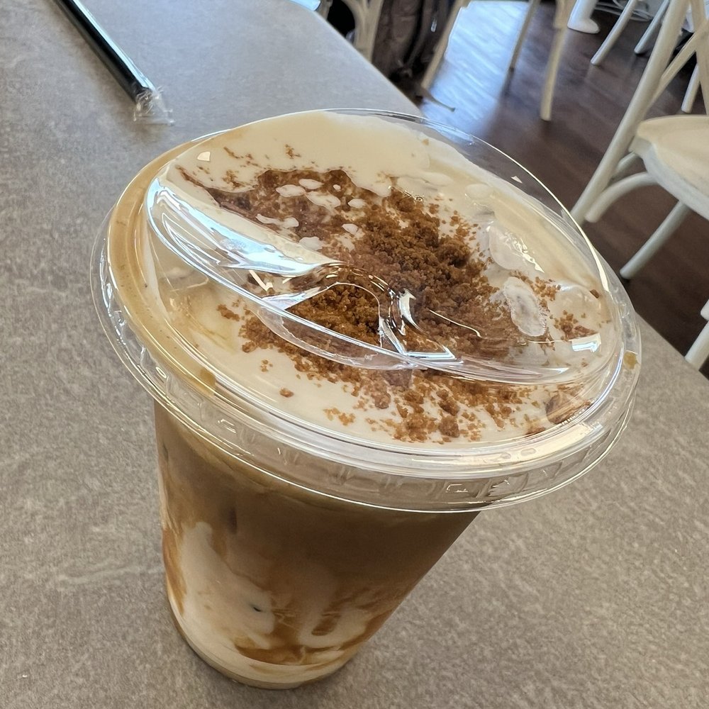 cookie butter latte