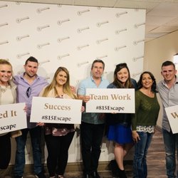 815 Escape - Great job you guys!! We are so happy that we were able to be a part of your team outing!