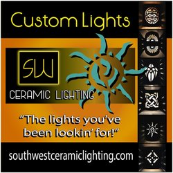 Image In Color - Banner for Southwest Ceramic Lighting -graphic design