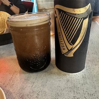 The Tiny Turtle - Guinness in a frozen glass - Caribbean Near Me - Cocoa Beach, Florida