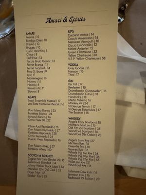 Menu photo 2 Ciccio Yountville, CA